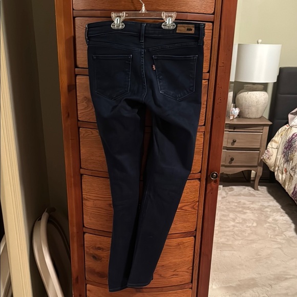 Dark Blue Skinny Jeans - Picture 2 of 4